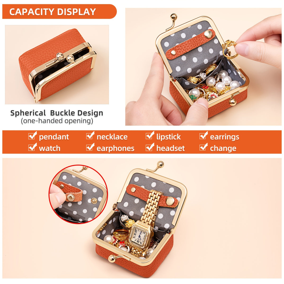 Mini Jewelry & Cosmetic Storage Box
