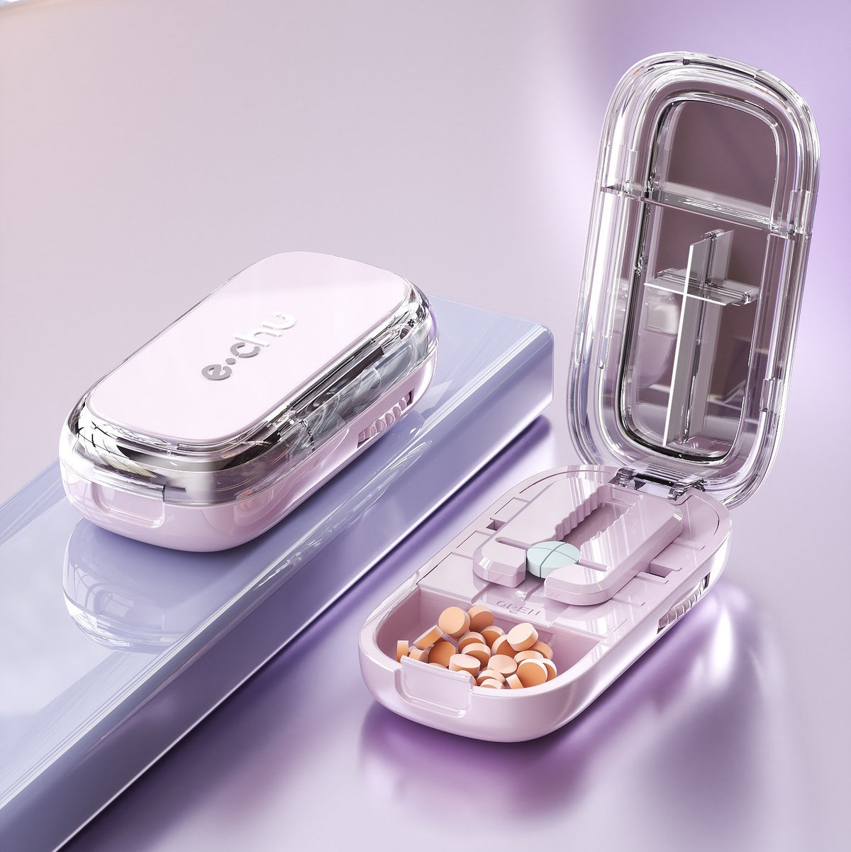 Limited Time: 30% OFF⚡ 2-in-1 Precision Pill Cutter & Daily Storage Box