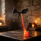 Limited Time: 30% OFF⚡ 🔥Fire-Breathing Medieval Black Dragon Resin Statue