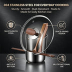 Limited Time: 30% OFF⚡  Multi-Functional 304 Stainless Steel Kitchen Utensil & Pot Lid Holder
