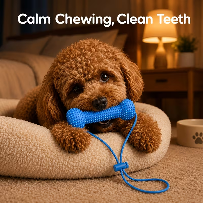 Limited Time: 30% OFF⚡ Interactive Dental Chew Toy & Self-Brushing Dog Toothbrush Stick