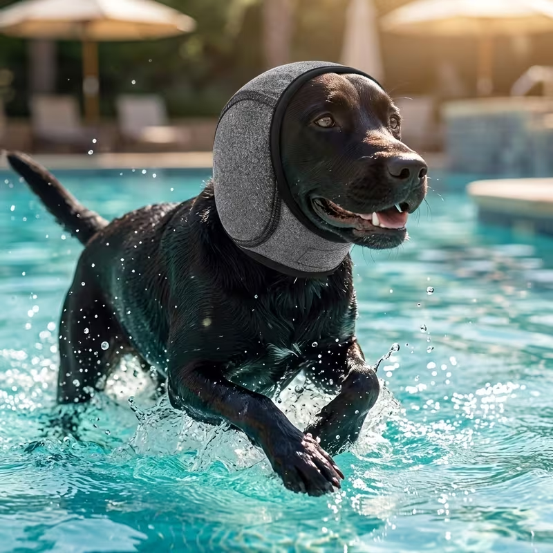Limited Time: 30% OFF⚡ Adjustable Dog Noise Cancelling Ear Muffs & Calming Anxiety Relief Hood