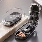 Limited Time: 30% OFF⚡ 2-in-1 Precision Pill Cutter & Daily Storage Box