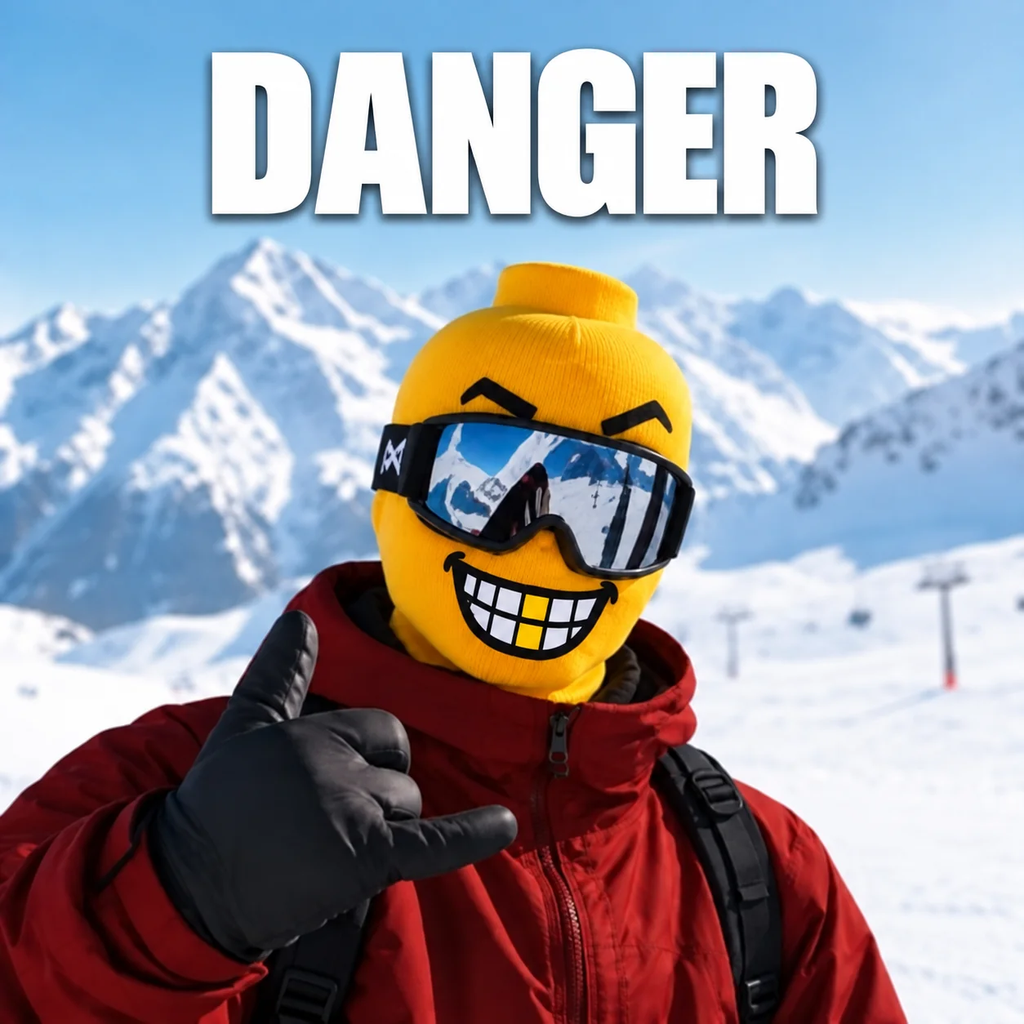 Limited Time: 30% OFF⚡ Yellow Figure Ski Mask