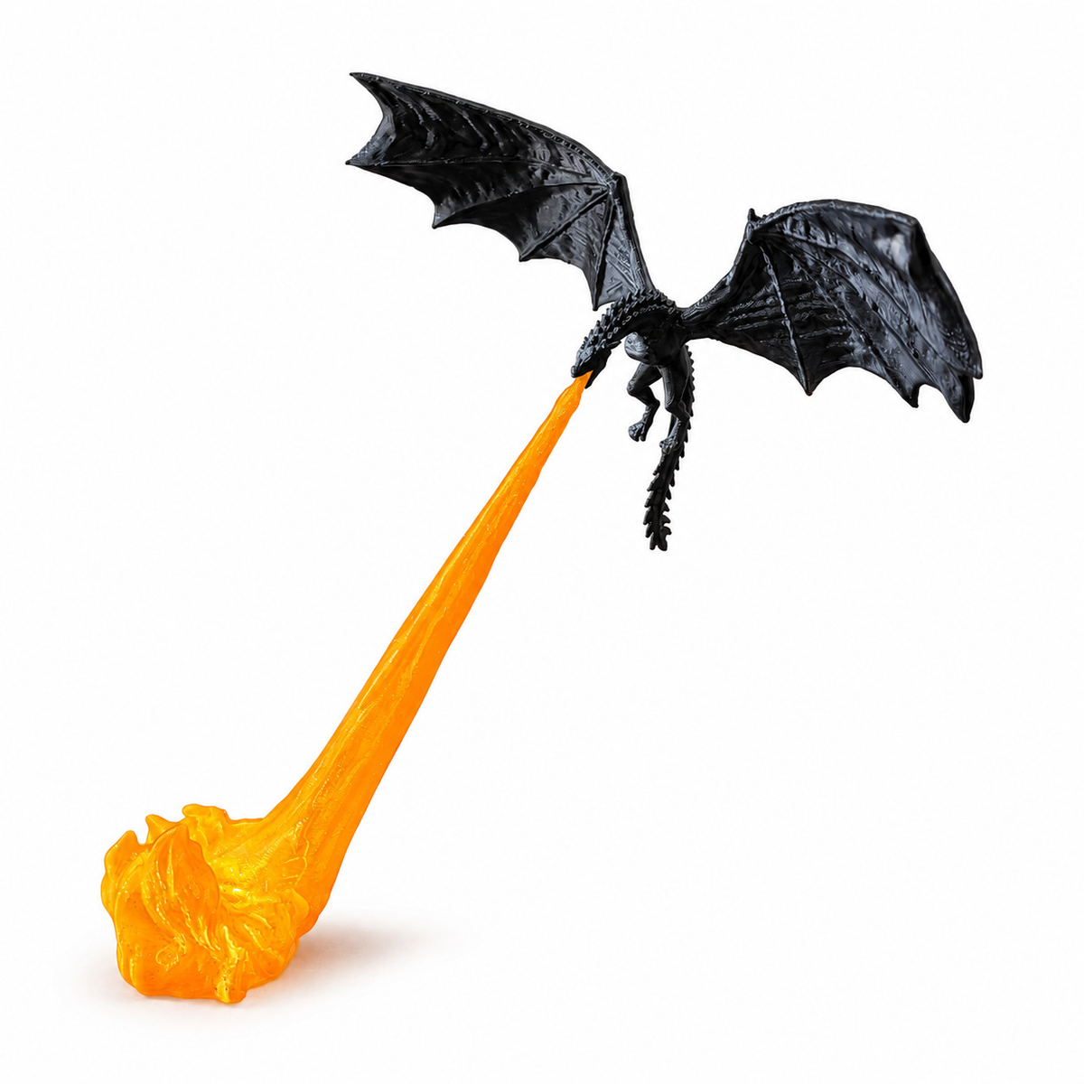 Limited Time: 30% OFF⚡ 🔥Fire-Breathing Medieval Black Dragon Resin Statue