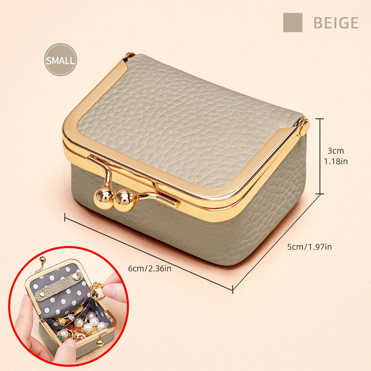Mini Jewelry & Cosmetic Storage Box