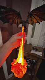 Limited Time: 30% OFF⚡ 🔥Fire-Breathing Medieval Black Dragon Resin Statue